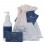 Sachet Cadeau en tissu avec produits au Lait d'Anesse