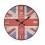 Horloge vintage "Drapeau Anglais/Keep Calm"