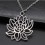 Collier motif Fleur de Lotus