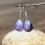 Boucles d'oreilles en Améthyste