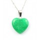 Pendentif Coeur en Jade