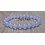 Bracelet de Calcédoine Violette