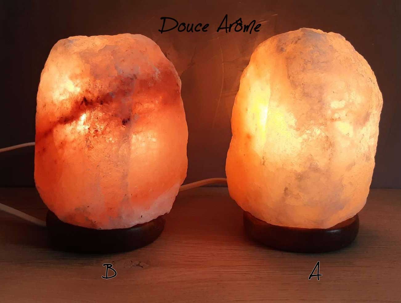 Lampe de sel d'Himalaya - Douce Arôme