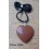 Pendentif coeur en Goldstone
