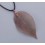 Véritable feuille en Pendentif - "Multicolor"