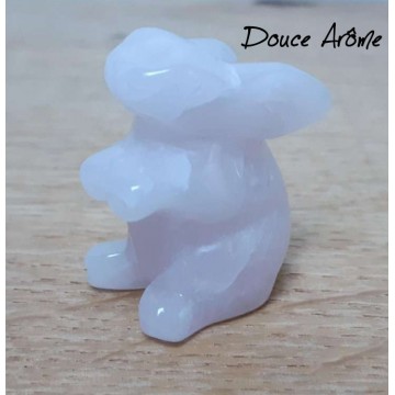 Lapin en Quartz rose