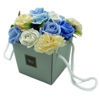 Box de fleurs de savon