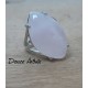 Bague de Quartz Rose