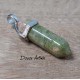 Pendentif hexagonal Unakite