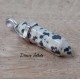 Pendentif hexagonal Jaspe Dalmatien