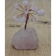 Arbre de Vie / Arbre à gemmes en Quartz Rose