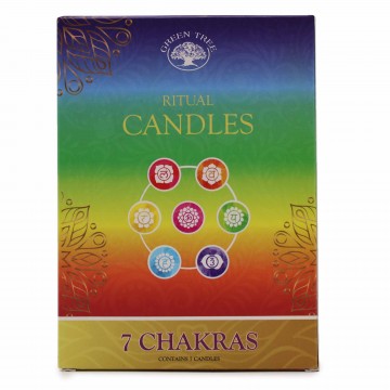 Bougies de Rituel - 7 chakras