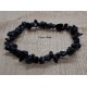 Bracelet en Eclats d'Agate noire