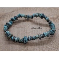 Bracelet en Eclats de Turquoise d'Afrique