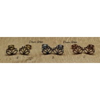 Boucles d'oreilles Fleur de Lotus