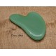 Gua Sha en pierre d'Aventurine verte