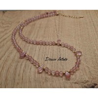 Collier en Tourmaline Melon d'eau