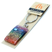 Porte-clé Orgonite & 7 Chakras