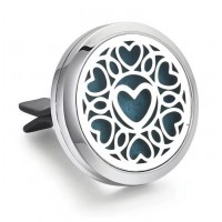 Clip-arôme pour voiture - Rosace coeur