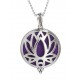 Pendentif Diffuseur d'huiles essentielles - Lotus