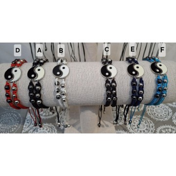 Duo de Bracelets Yin/Yang