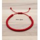 Bracelet Tibétain rouge